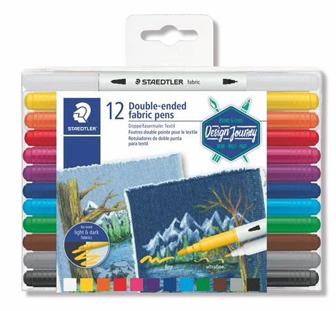 Textilfilc, kétvégű, STAEDTLER® 