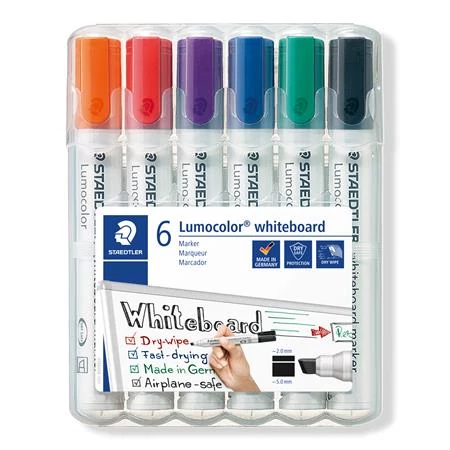 Táblamarker készlet, 2-5 mm, vágott, STAEDTLER 
