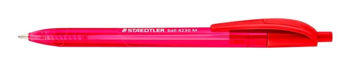 Golyóstoll, 0,5 mm, nyomógombos, STAEDTLER 