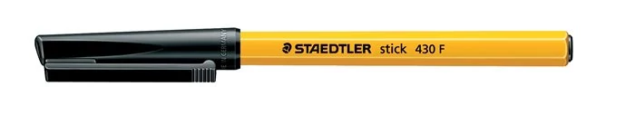 Golyóstoll, 0,3 mm, kupakos, STAEDTLER 