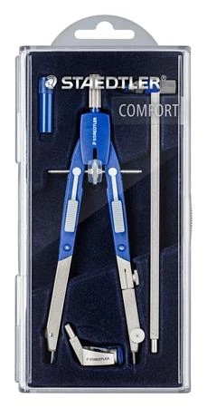 Körző készlet, precíziós, 4 darabos, STAEDTLER Mars® comfort 552