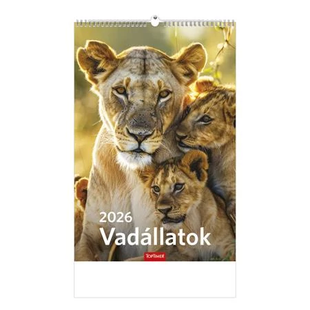 Naptár, fali, TOPTIMER 