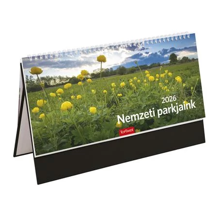 Naptár, asztali, álló, TOPTIMER, 