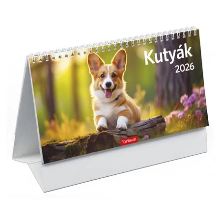 Naptár, asztali, álló, TOPTIMER, 