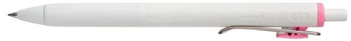 Zseléstoll, 0,25 mm, nyomógombos, UNI Uni-ball one, világos rószaszín