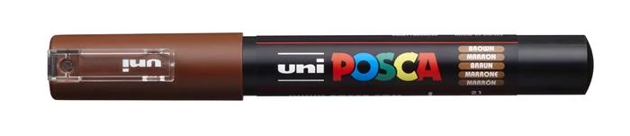 Dekormarker, 0,7-1,0 mm, UNI 
