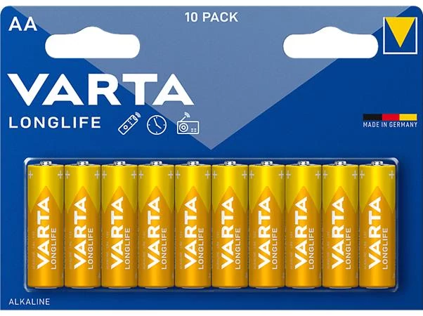 Elem, AA ceruza, 10 db, műanyagmentes, VARTA 