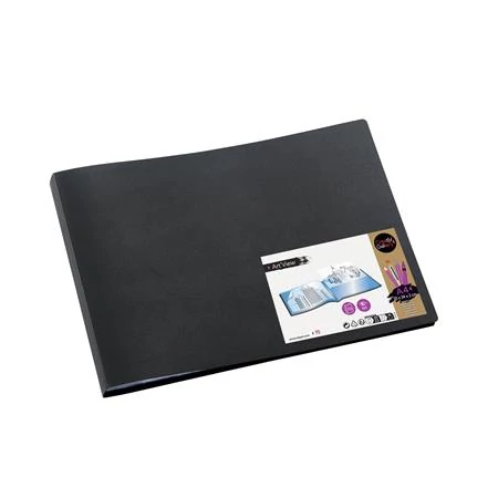 Bemutatómappa, PP, 30 zsebes, A4, fekvő, PP, VIQUEL 