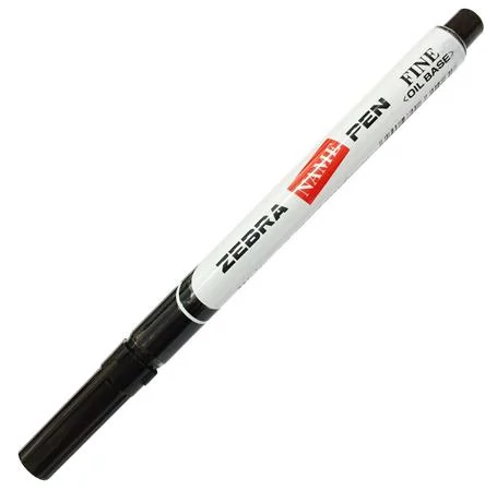 Alkoholos marker, 1,5 mm, kúpos, ZEBRA 