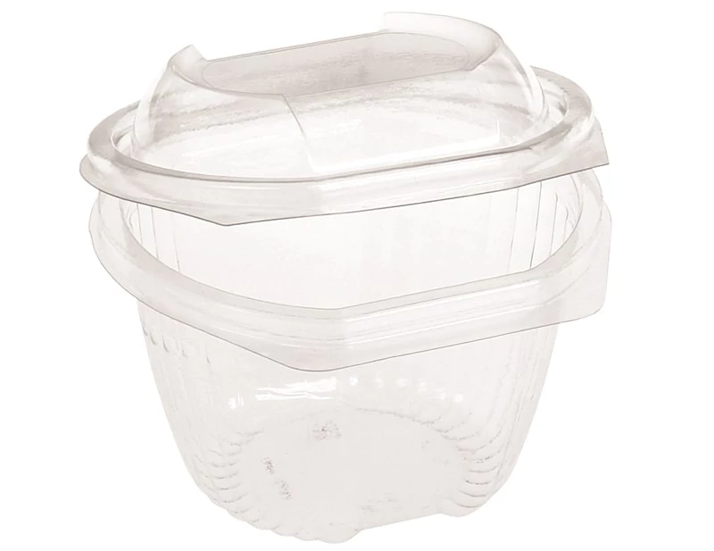 PLA Salátás Tál, 350 Ml, Csuklós Fedővel