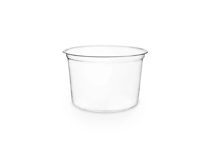 Vegware 16oz PLA kerek deli tartóedény - 455 ml