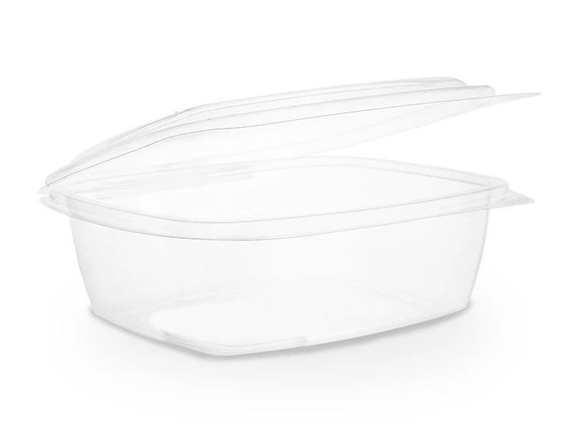 Vegware 32oz PLA egybefedeles készült tartóedény - 160 x 185 x 65 mm