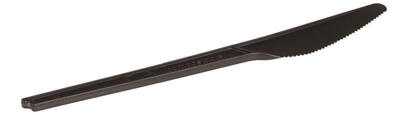 CPLA kés fekete 16,5cm