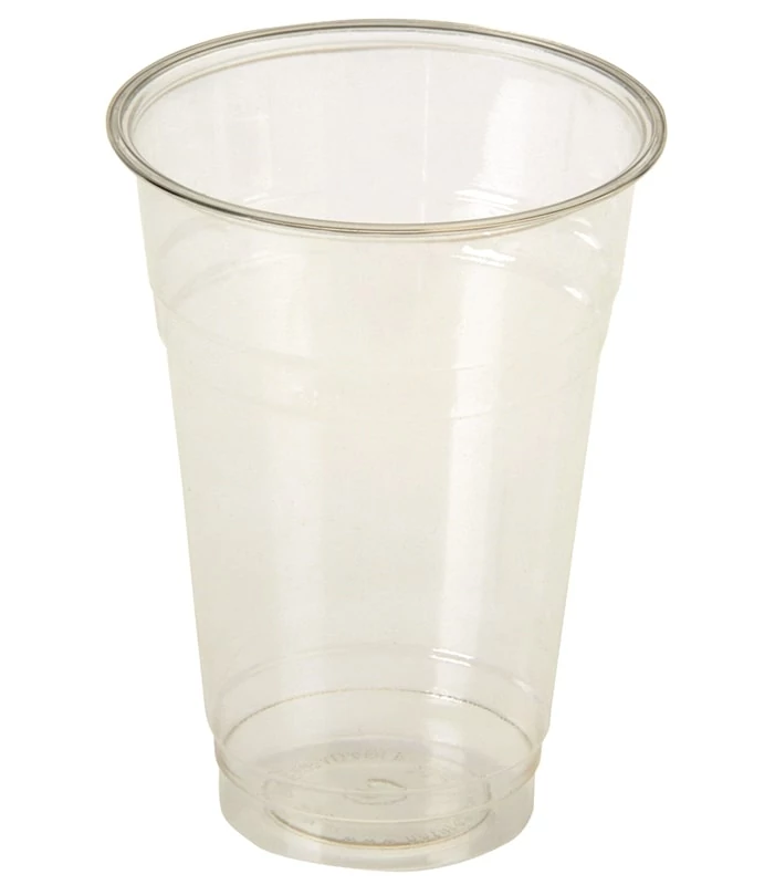 Átlátszó PLA  pohár 4dl, átmérő 96mm