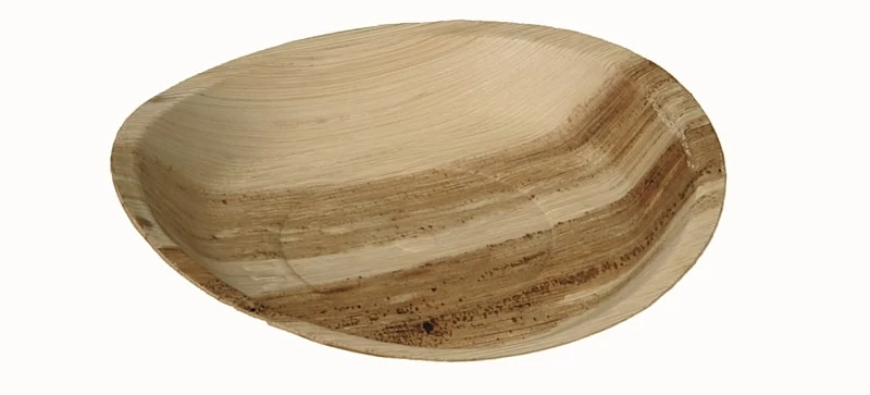 Pálmalevél tányér, kerek 24cm