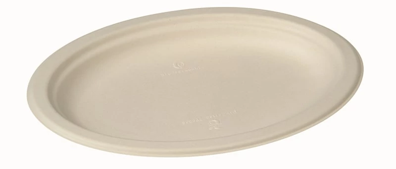 Cukornád tányér, ovális 26cm