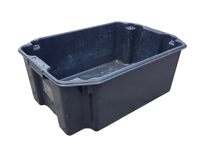 Tejes láda, szüretelő láda  60x40x24, használt